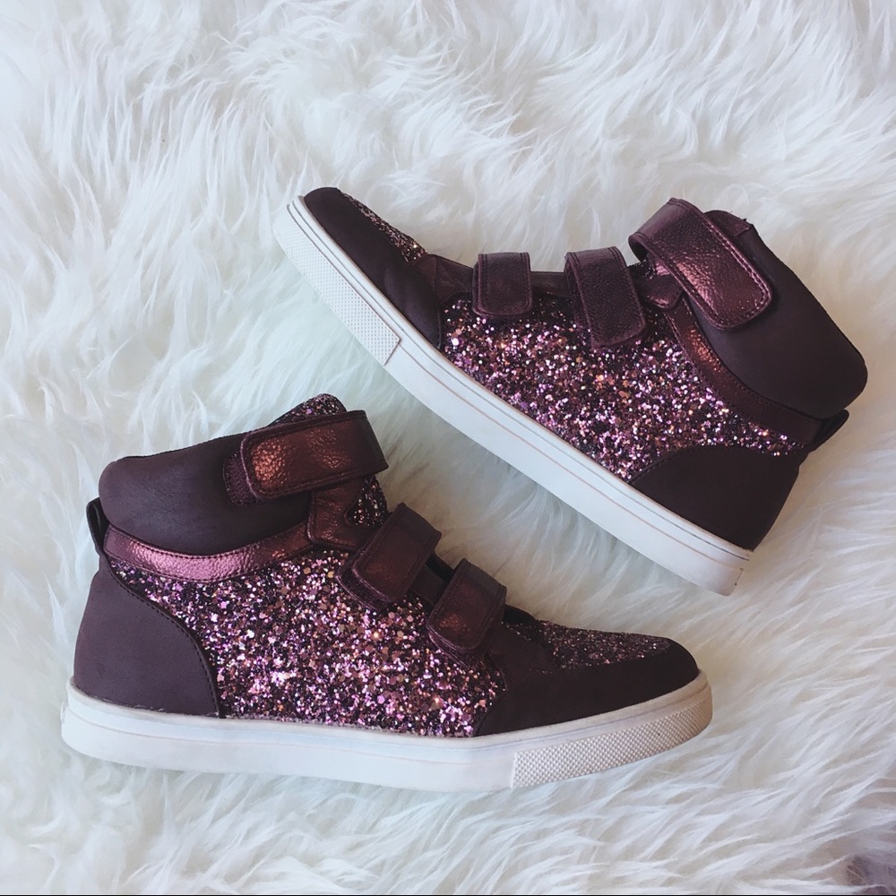 Dolce Vita Sparkle High Top Sneakers
